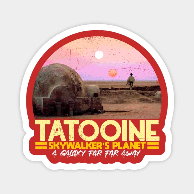 Tatooine Magnet by SibaritShirt