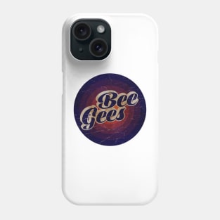 BEE GEES - VINTAGE BLURN CIRCLE Phone Case