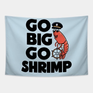 Go Big Go Shrimp Tapestry