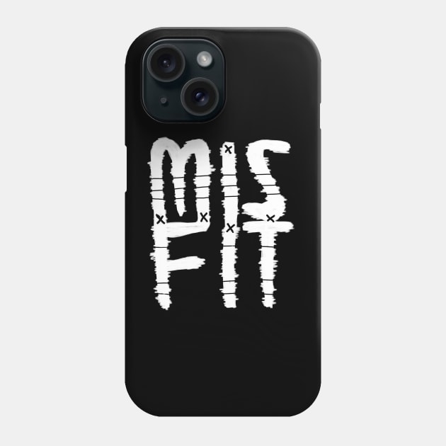 Misfit Phone Case by badlydrawnbabe