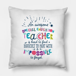 An Awesome Special Education Teacher Gift Idea - Impossible to forget Pillow