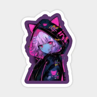 Shinjuku cat girl Magnet