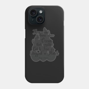 The Raven King Quote Phone Case