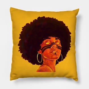 Yellow Sisi Pillow