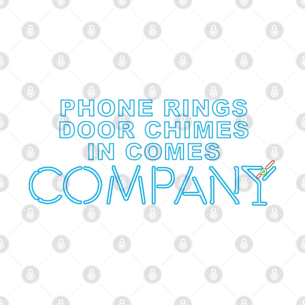 Company Broadway- Phone Rings, Door Chimes in comes Company by baranskini
