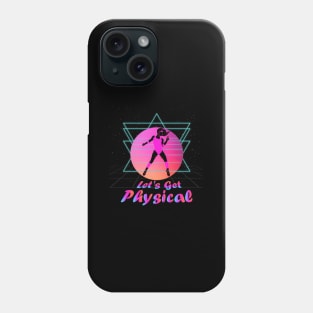 80'S Stay Fit Aerobics Gymnastics Let'S Get Physical Phone Case