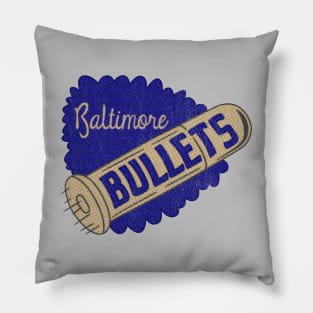 Retro Baltimore Bullets Basketball 1963 Pillow