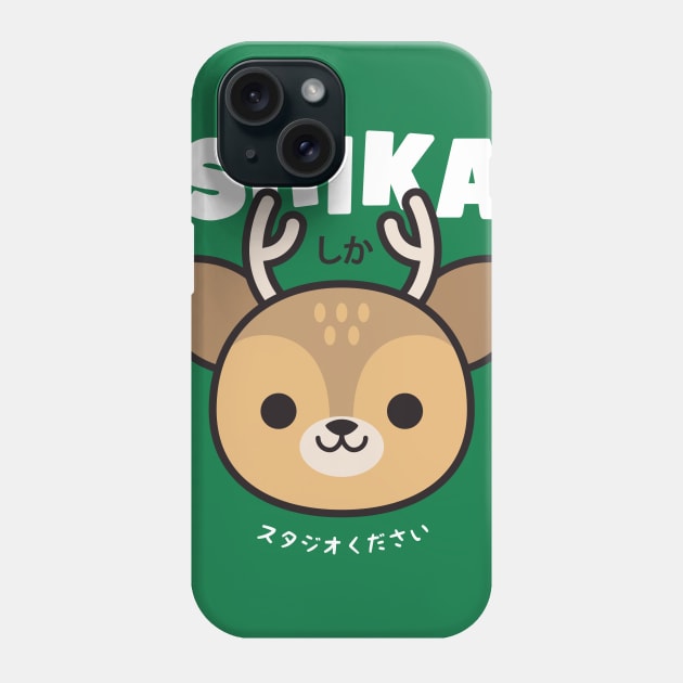 Deer Kawaii Phone Case by kudasai