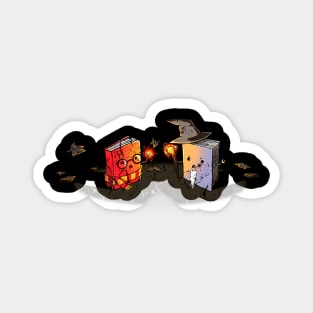 books wizard battle Magnet