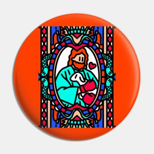 Behold the Lamb of God Pin