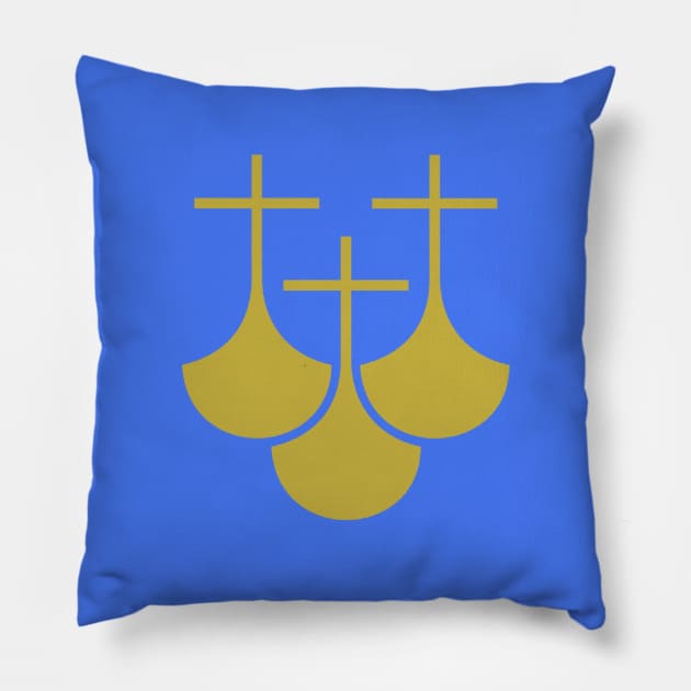 Møre og Romsdal Pillow by Wickedcartoons