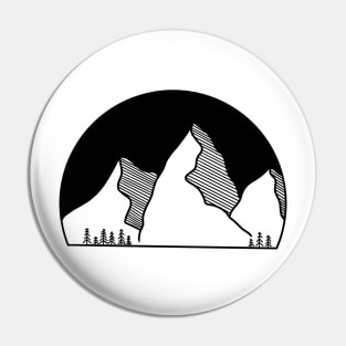 Mountains Pin