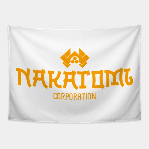 Nakatomi Corporation Tapestry by Lunaaart