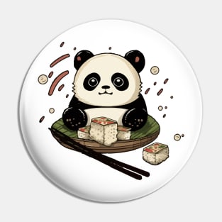 Sushi panda Pin