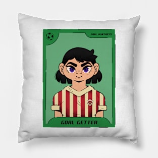 Goal Huntress Goal Getter Women's Soccer Pillow