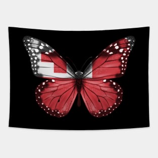 Togan Flag  Butterfly - Gift for Togan From Tonga Tapestry