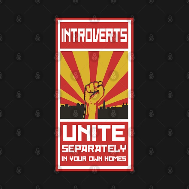 Introverts Unite Poster by ArtShare