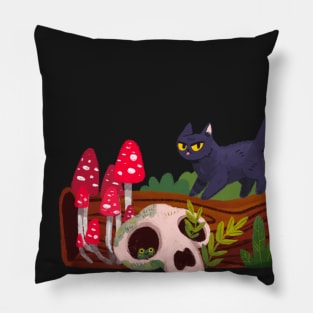 Forest murder cat Pillow