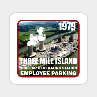 Three Mile Island Parking Permit from 1979 Magnet