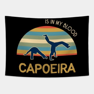 Capoeira Is In My Blood Tapestry