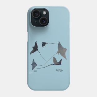 Eagle rays Phone Case