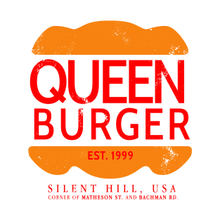 Queen Burger - Retro colors T-Shirt