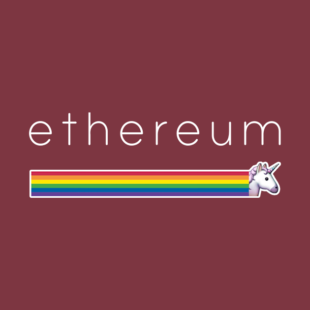 Ethereum + Unicorn + Rainbow Triplet by mangobanana