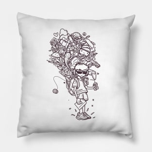 Chill Doodle Pillow