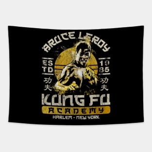 Vintage Bruce Leroy Kung Fu Academy Tapestry