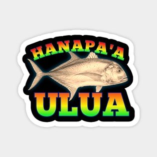 Hawaiian fishing designs Magnet