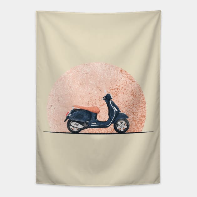 Scooter Tapestry by SrabonArafat