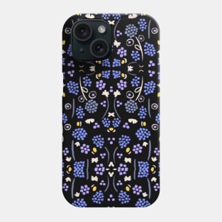 Blueberries pattern Phone Case