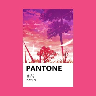 Anime Aesthetic Pantone T-Shirt