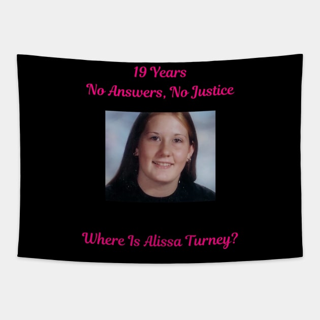 Justice for Alissa Fundraiser Tapestry by Mad Ginger Entertainment 