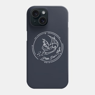 Peter Pan's Flight - White Phone Case