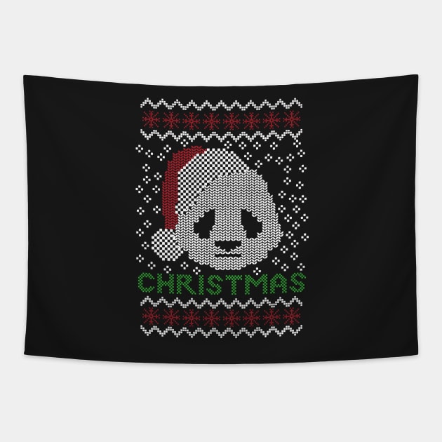 Oso Panda Christmas Tapestry by Damian