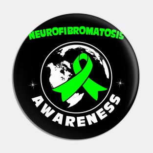 Green Awareness  Neurofibromatosis Pin