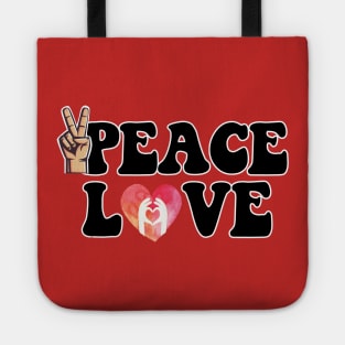 Peace and Love Tote