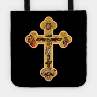 Orthodox Cross Icon Tote