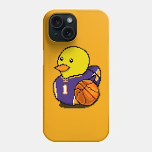 Lakers Basketball Rubber Duck 2 Phone Case