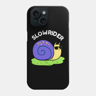 Slow Rider Cute Low Rider Snail Pun Phone Case