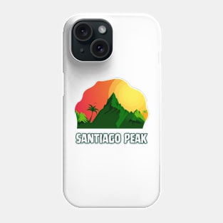 Santiago Peak Phone Case