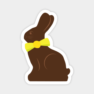 Chocolate Easter Bunny Magnet
