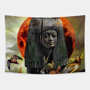 Cleopatra Egypt Pyramid Sphinx Giza Pharaoh Ancient Tapestry