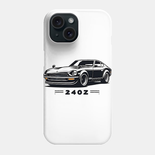 Nissan 240z Phone Case by TaevasDesign