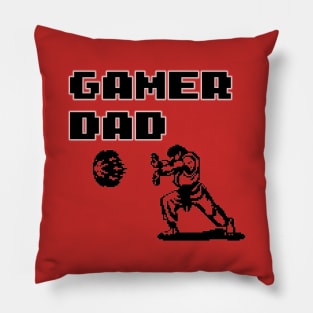 Gamer Dad Street Fighter Design Pillow