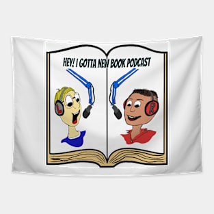 HEY I GOTTA NEW BOOK CARTOON Tapestry