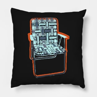 LawnChair (Ready for the Apocalypse) Pillow