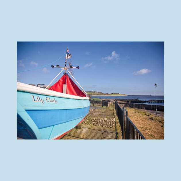 Fishing Coble on the River Tyne by Violaman