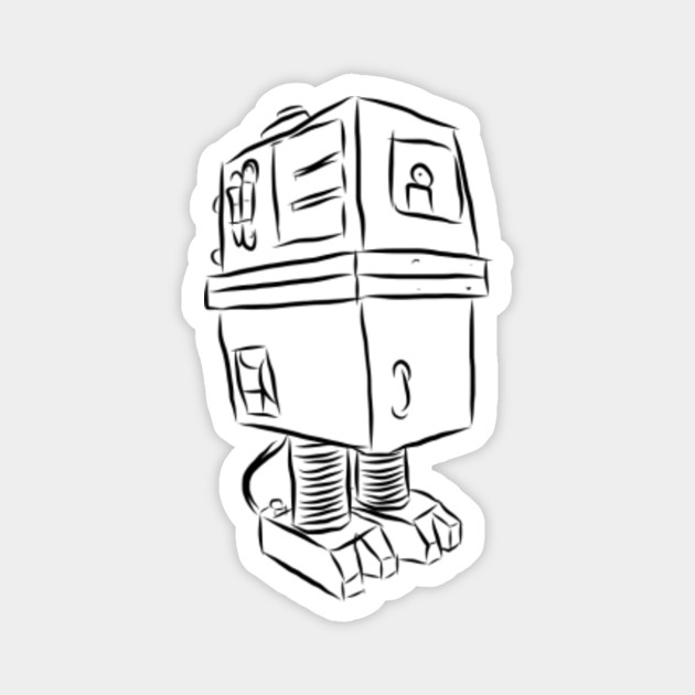 Star Wars Gonk Droid Star Wars Magnet Teepublic On the first episode of our artist tutorial series, art trooper adam shows you how to draw a jedi holocron and a friendly gonk droid! star wars gonk droid